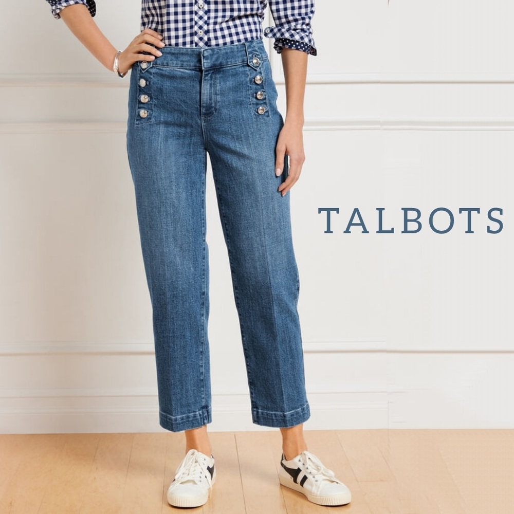 Talbots Women's Sailor Jean – Maia Wash